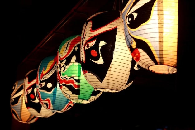 A vibrant scene from the Nebuta Festival in Aomori, Tohoku, Japan, featuring massive, illuminated paper lanterns depicting historical figures, parading through the streets at night, surrounded by dancers and musicians. This image captures the energy and cultural richness of the Tohoku region.