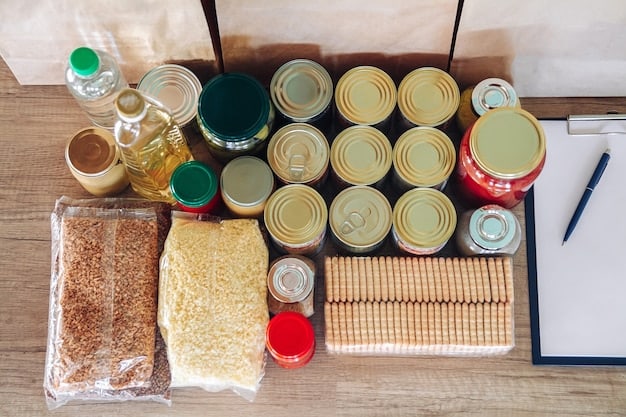An overhead shot of a well-organized Japanese pantry, featuring neatly arranged bottles and jars of soy sauce, sesame oil, chili oil, ponzu sauce, furikake, and other essential ingredients, with labels clearly visible.