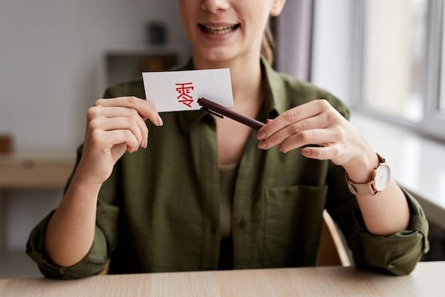 A close-up of hands exchanging a business card (meishi) with a slight bow, illustrating the importance of respect and etiquette in Japanese business culture.