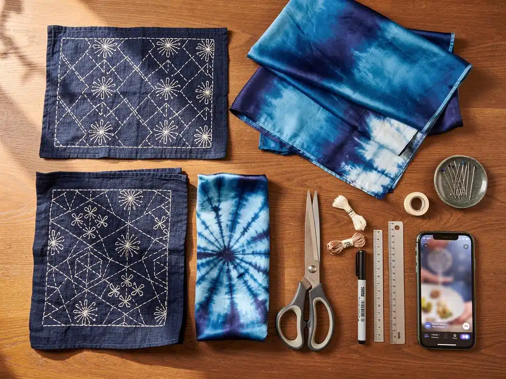 Japanese Textile Arts for US Crafters in 2026: Sashiko to Shibori